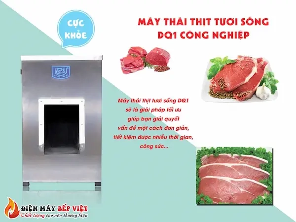 Máy Thái Thịt Tươi Sống DQ01