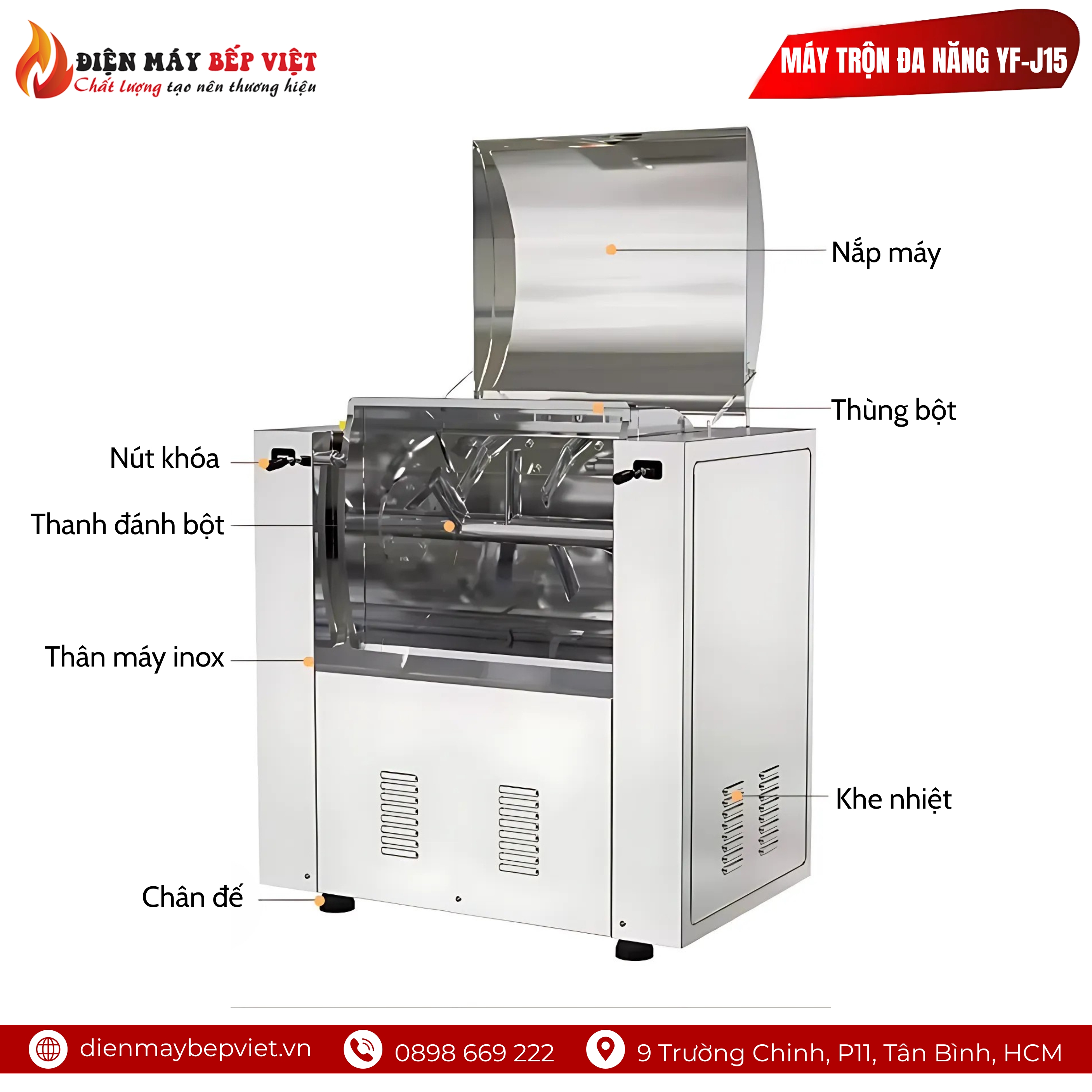 Máy Trộn Đa Năng YF-JZ15