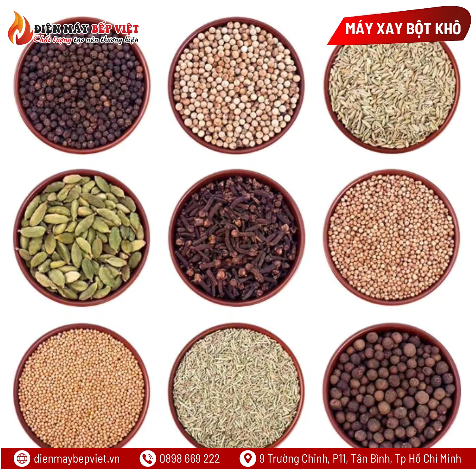 Máy Xay Bột Khô QE-1000