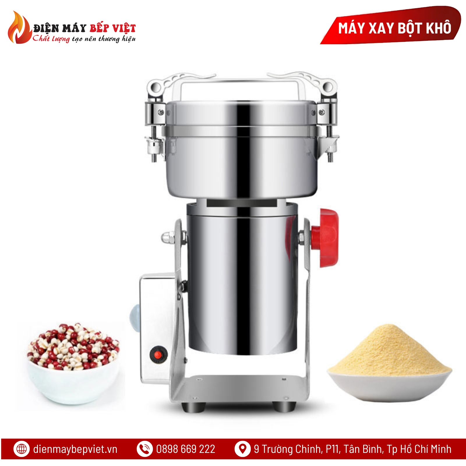 Máy Xay Bột Khô QE-1000