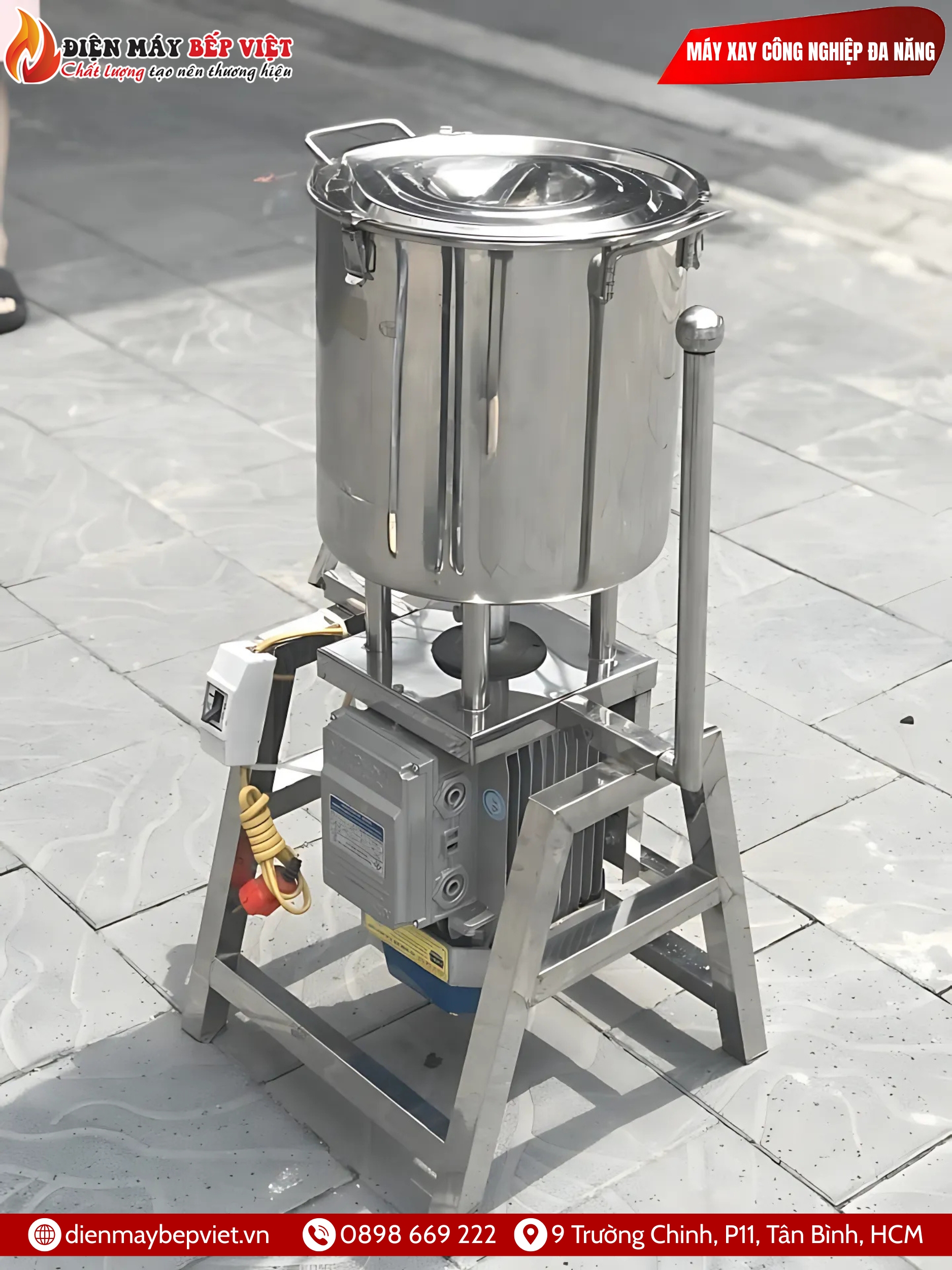 Máy Xay Công Nghiệp Đa Năng 4Kg – Công Suất 2200W