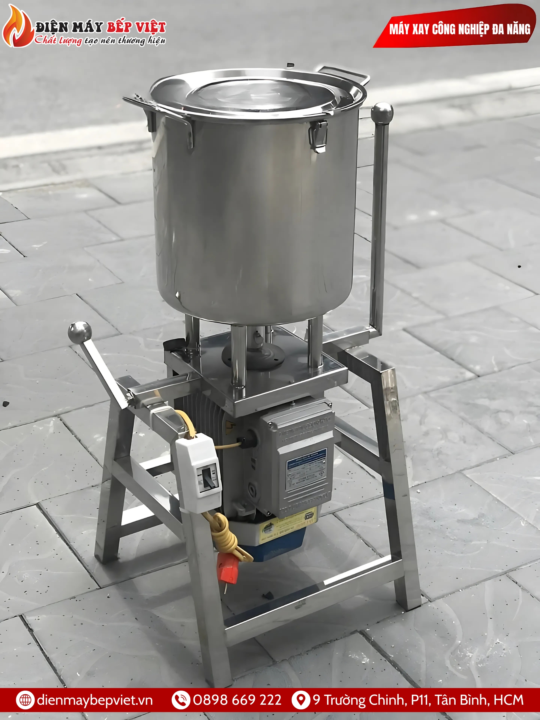 Máy Xay Công Nghiệp Đa Năng 4Kg – Công Suất 2200W
