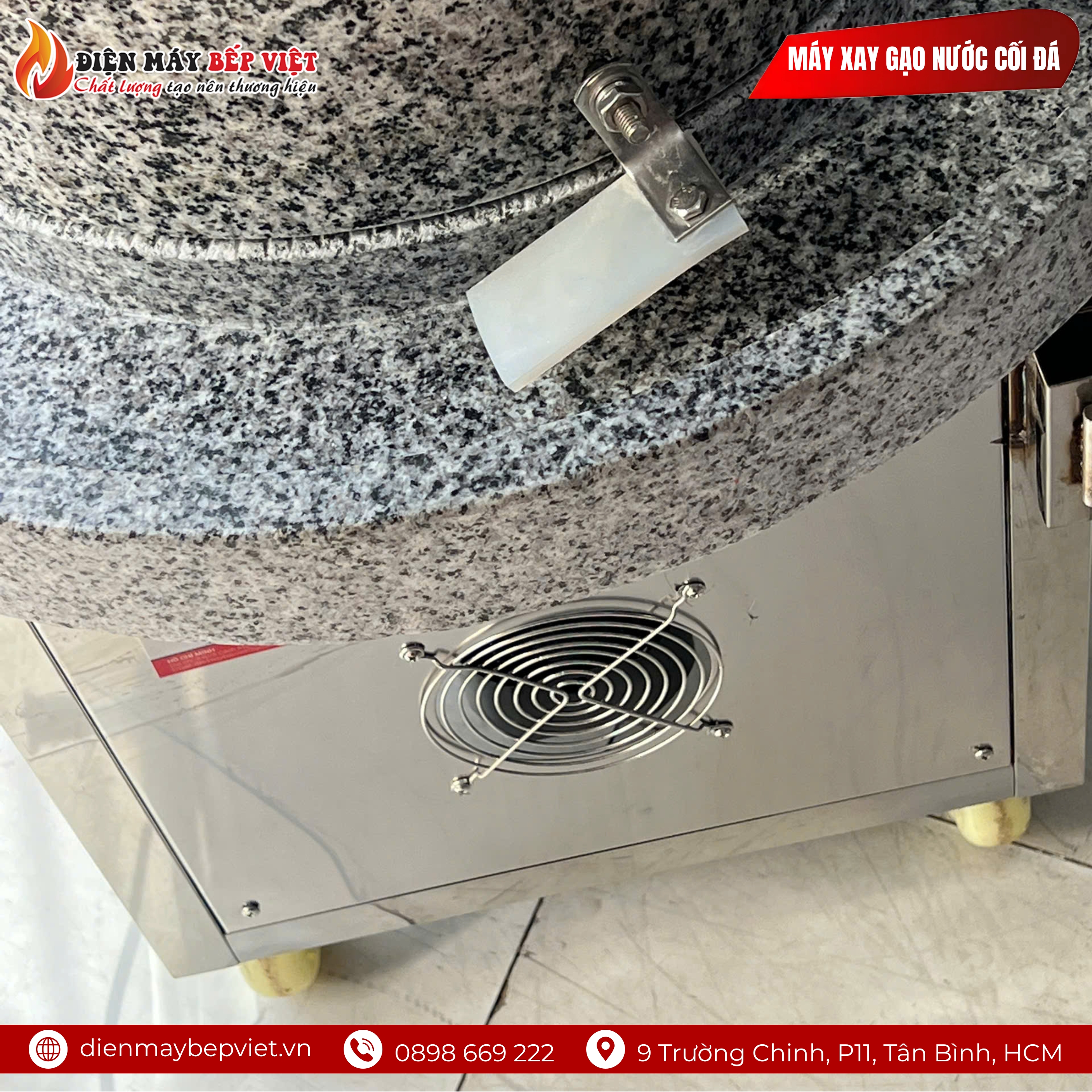 Máy Xay Gạo Nước Cối Đá 13,5Kg/h