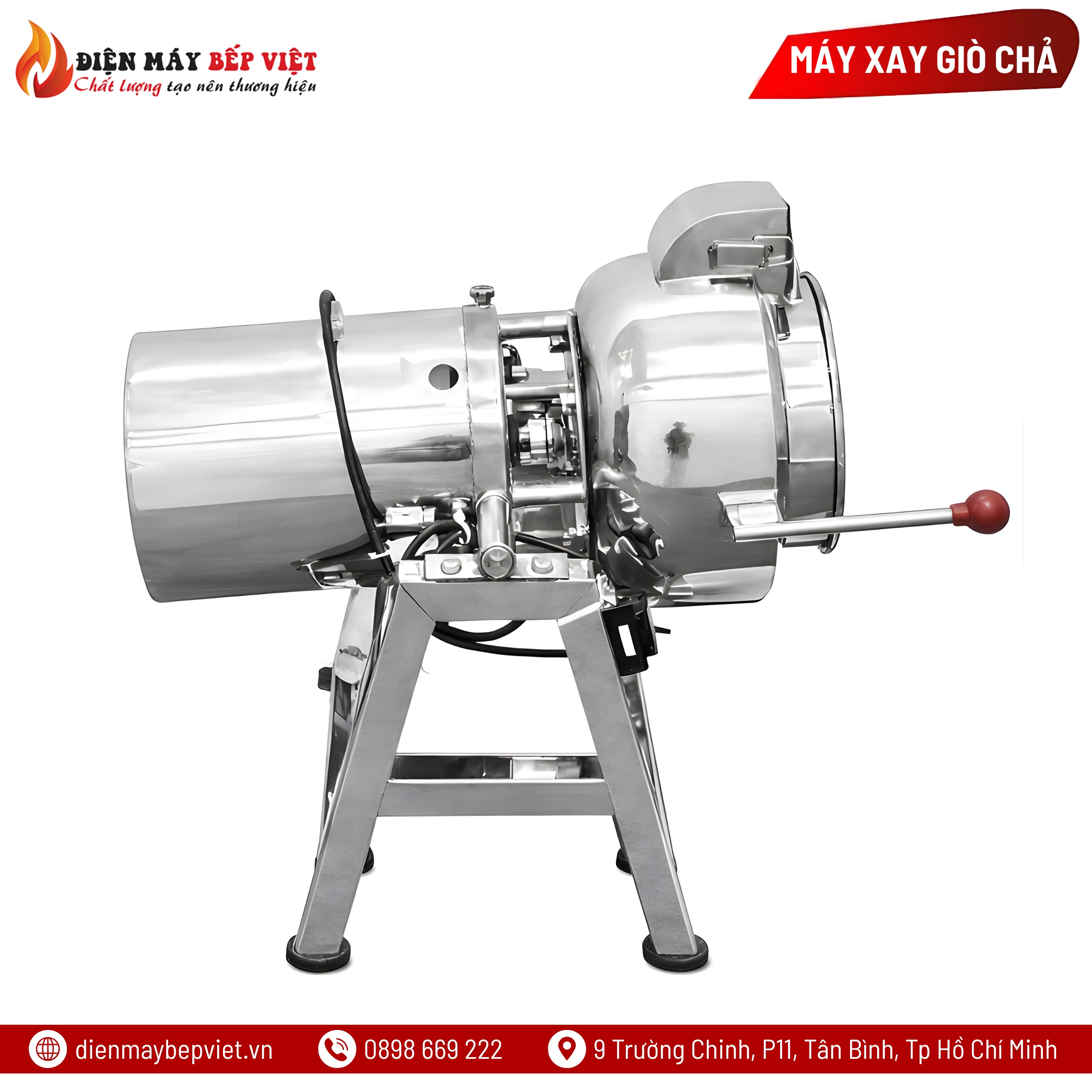 Máy Xay Giò Chả 3Kg Bầu Đúc