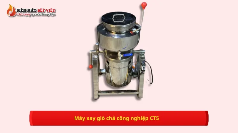 Máy xay giò chả công nghiệp CT5