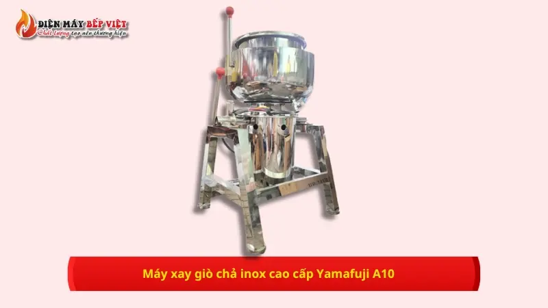 Máy xay giò chả inox cao cấp Yamafuji A10