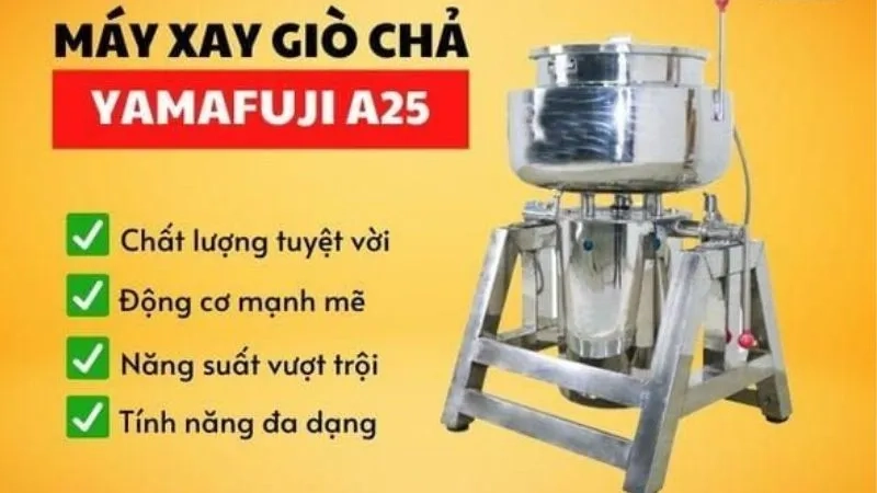 Máy xay giò chả Yamafuji - A25