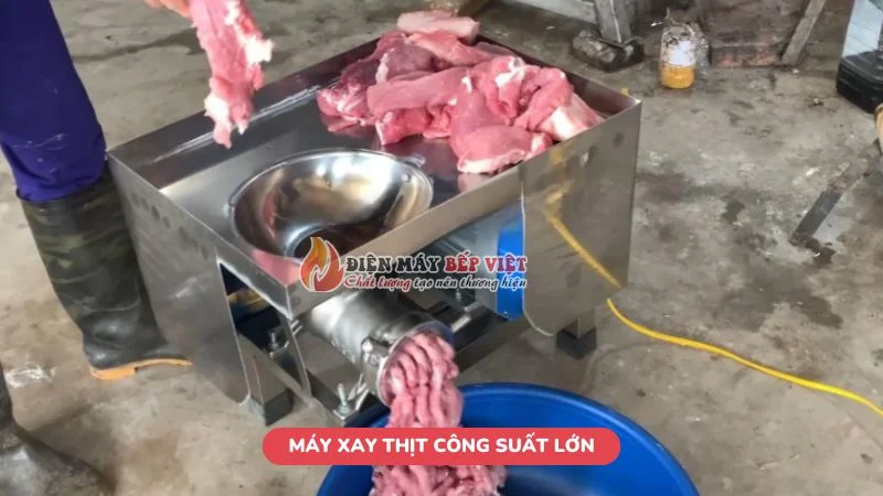 Máy xay thịt công nghiệp công suất lớn