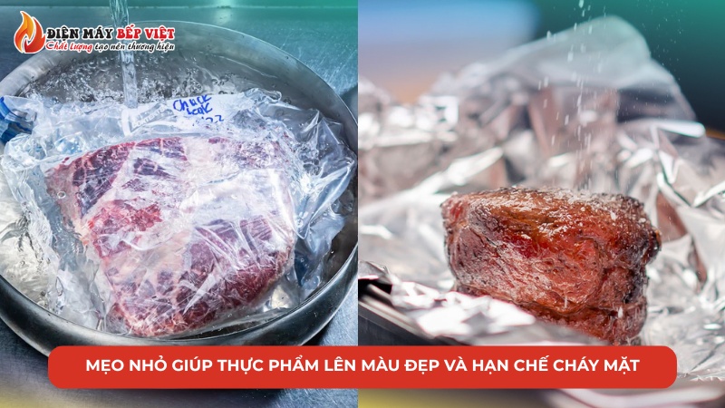 mẹo nướng trên lò salamander