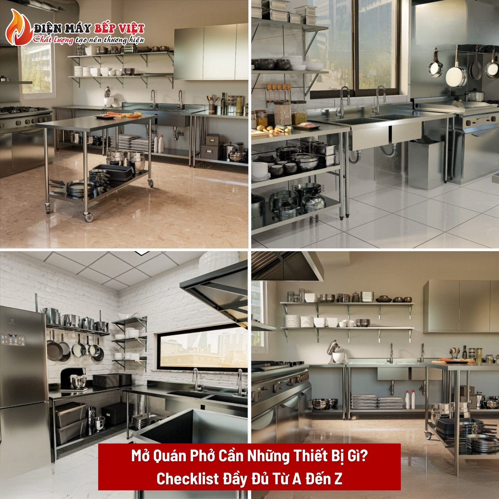 Mở Quán Phở Cần Những Thiết Bị Gì? Checklist Đầy Đủ Từ A Đến Z