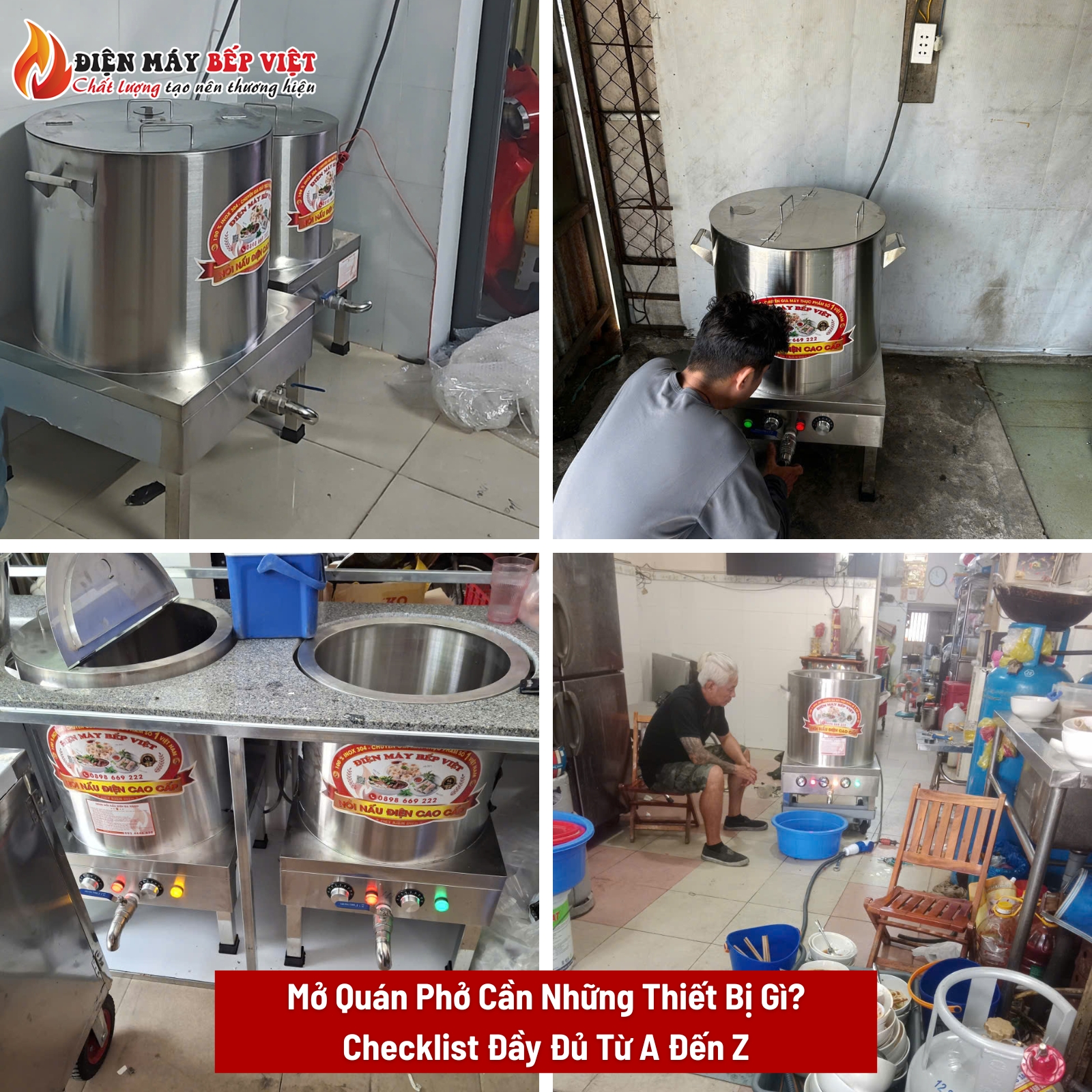 Mở Quán Phở Cần Những Thiết Bị Gì? Checklist Đầy Đủ Từ A Đến Z