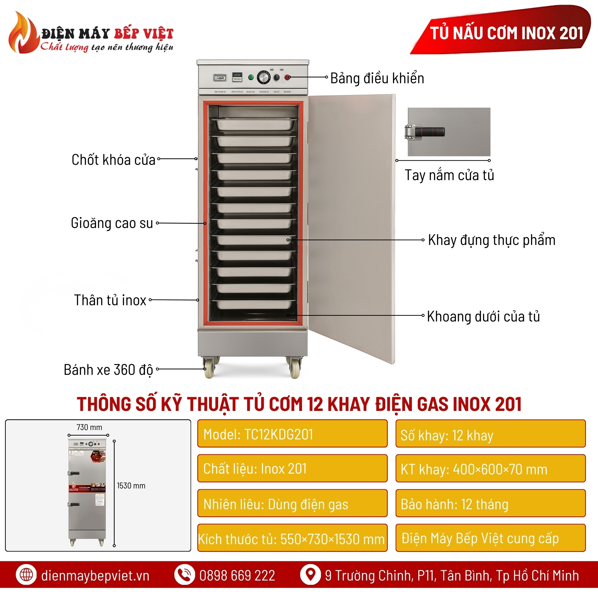 Nên Chọn Tủ Cơm 12 Khay Hay 24 Khay? So Sánh Chi Tiết Từ Thực Tế