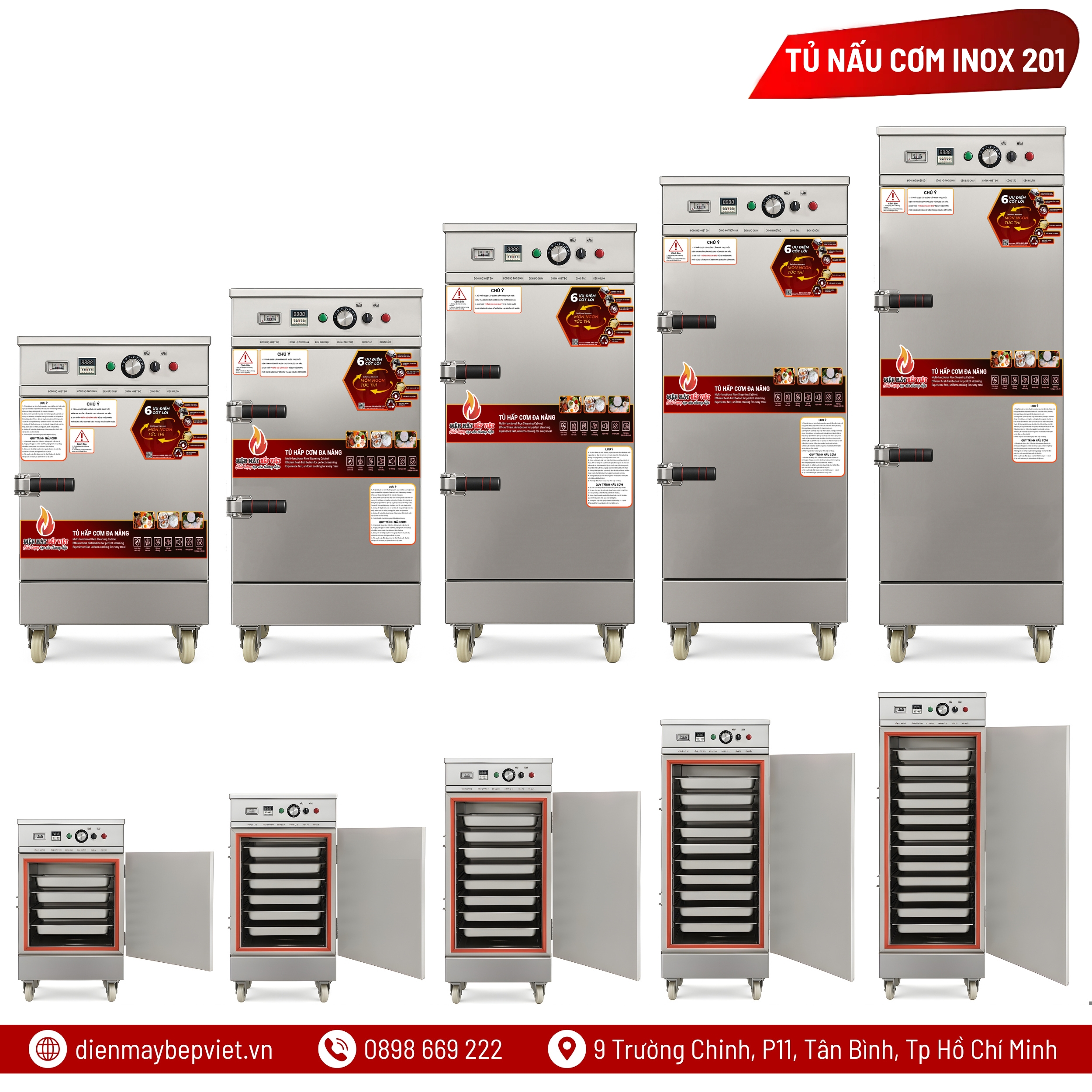 Nên Chọn Tủ Cơm 12 Khay Hay 24 Khay? So Sánh Chi Tiết Từ Thực Tế