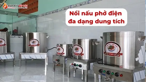 Nồi nấu phở điện đa dung tích