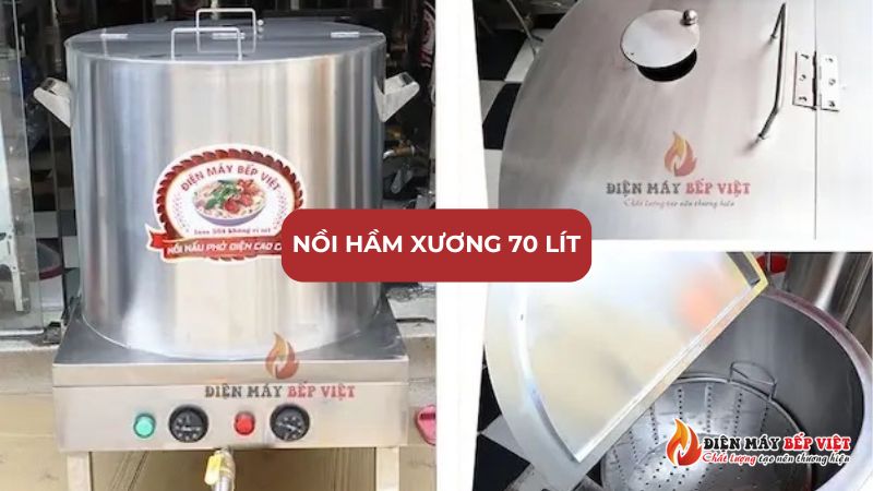 Nồi hầm xương 70l