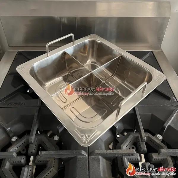 nồi lẩu 4 ngăn inox cao cấp