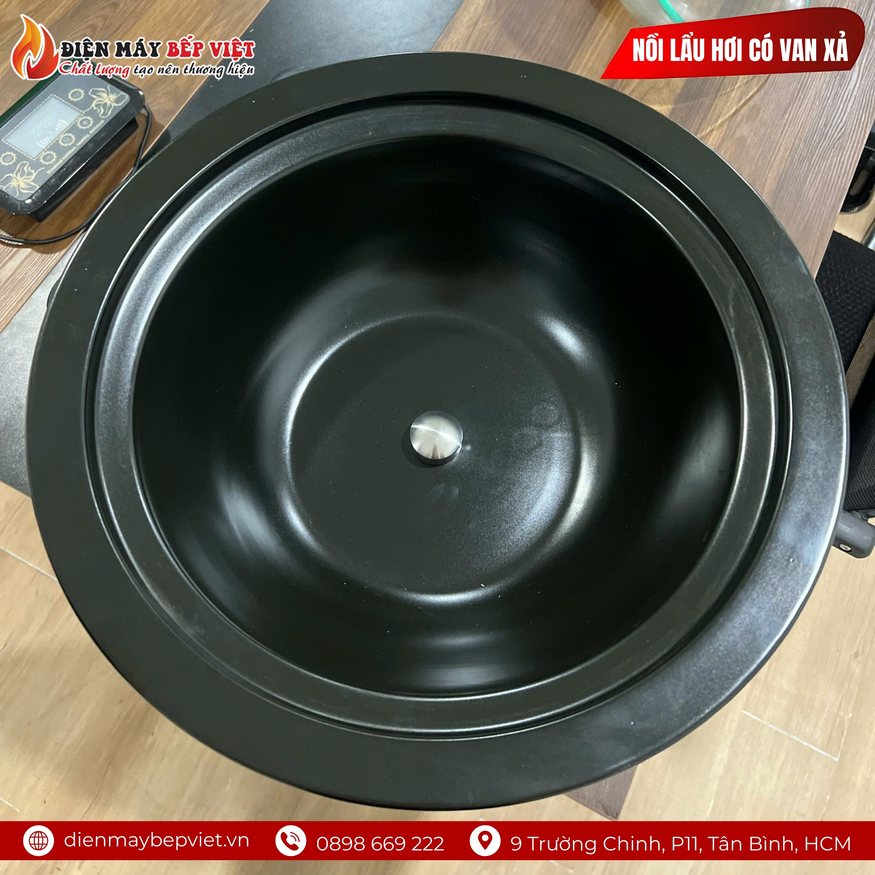 Nồi Lẩu Hơi Có Van Xả