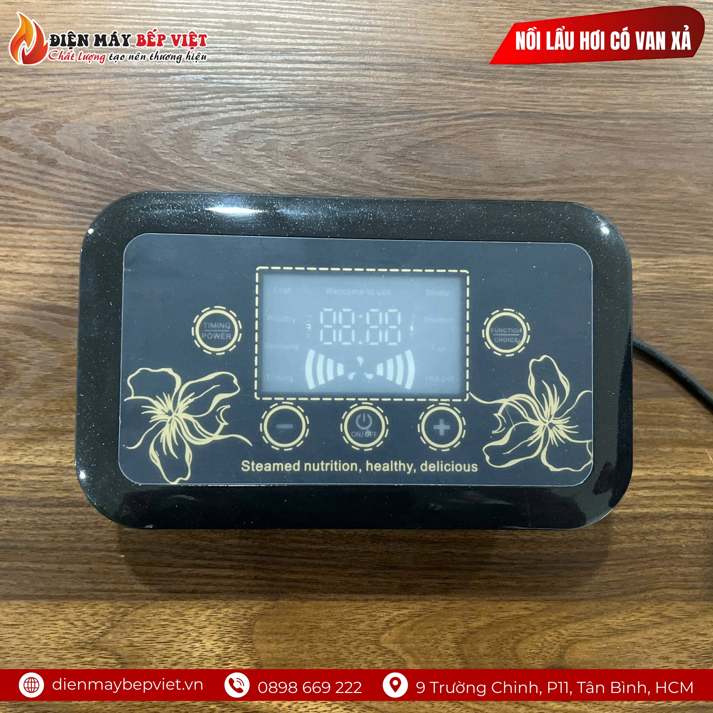 Nồi Lẩu Hơi Có Van Xả