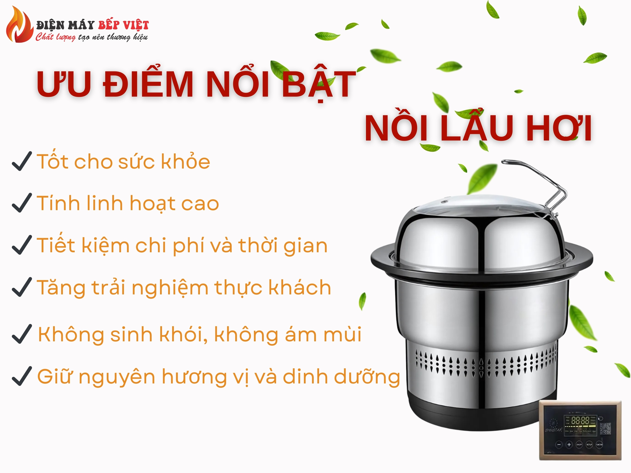 Nồi Lẩu Hơi, Hấp Thủy Nhiệt