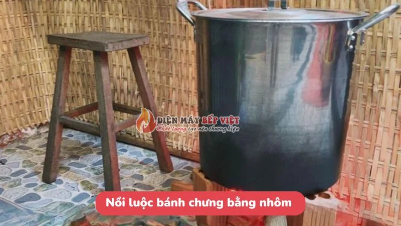 Nồi luộc bánh chưng bằng nhôm 