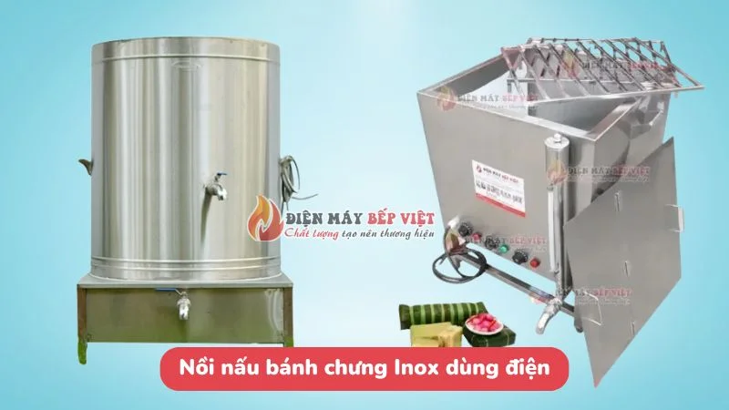 Nồi nấu bánh chưng Inox dùng điện