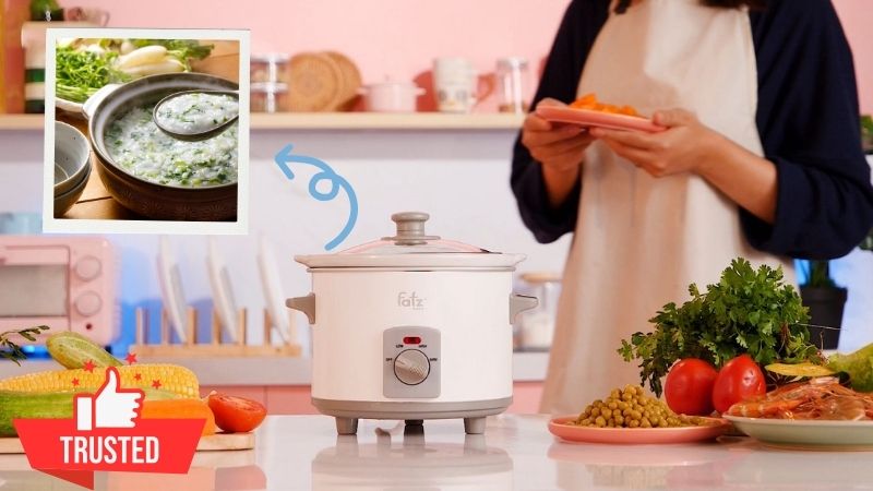 Nồi nấu cháo ăn dặm cho bé Fatzbaby