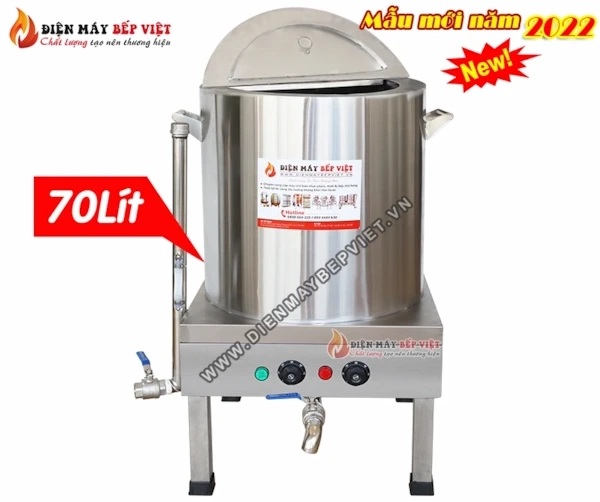 NỒI NẤU CHÁO BẰNG ĐIỆN 70L