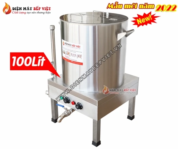 Nồi nấu cháo công nghiệp 100 Lít