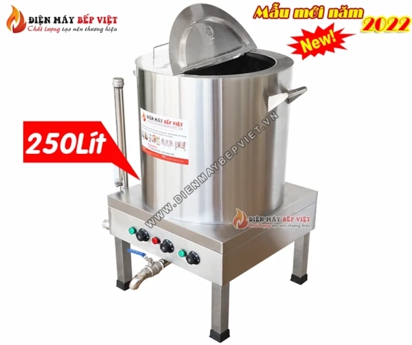 Nồi Nấu Cháo Công Nghiệp 250L