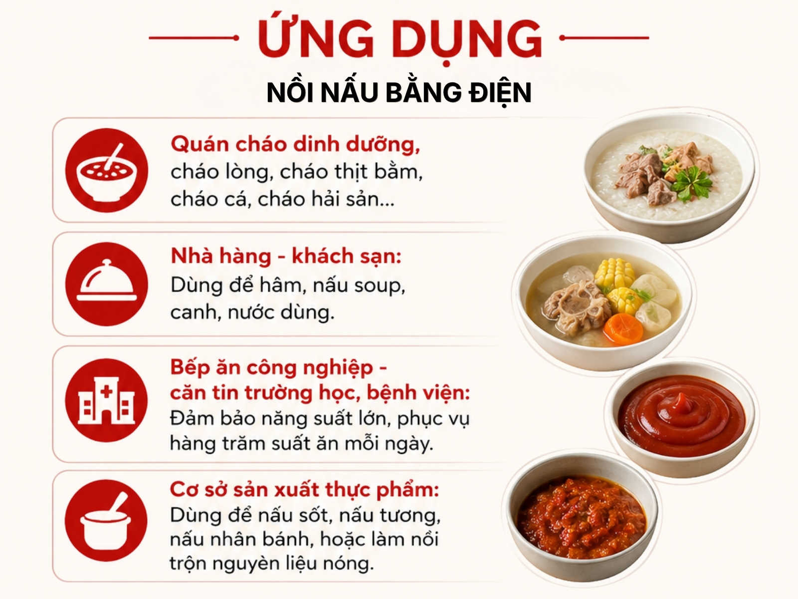 Nồi Nấu Cháo Công Nghiệp 90L