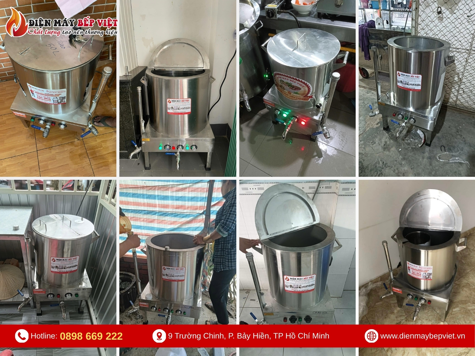 Nồi Nấu Cháo Công Nghiệp 90L