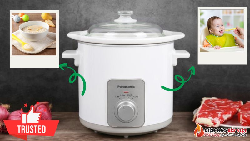 Nồi nấu cháo điện cho bé loại nào tốt