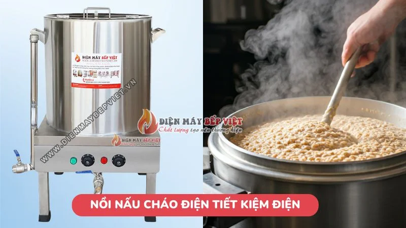 Nồi nấu cháo điện có tiết kiệm điện không