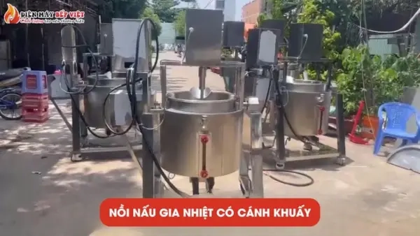 Nồi nấu gia nhiệt có cánh khuấy là gì