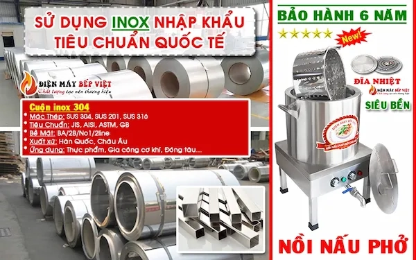 Nồi Nấu Phở Đĩa Nhiệt