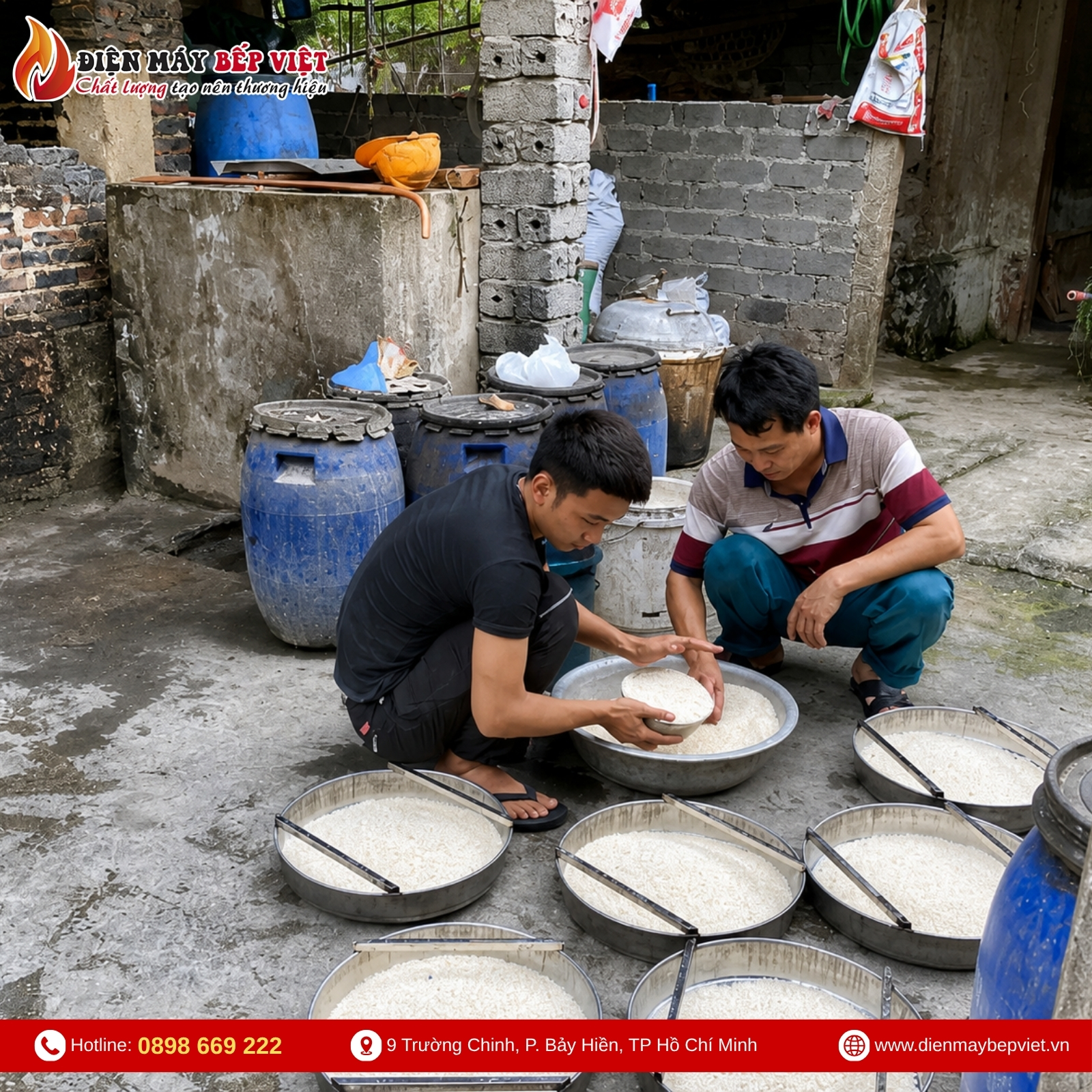 Nồi Nấu Rượu Công Nghiệp 50Kg