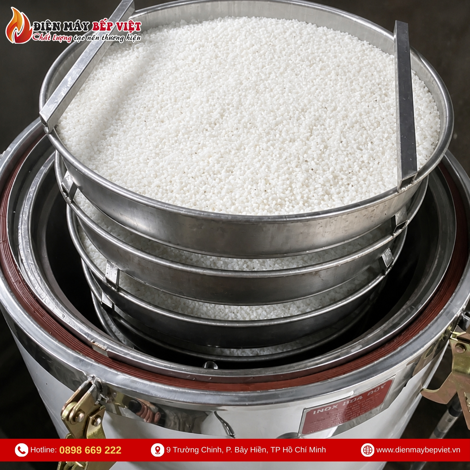 Nồi Nấu Rượu Công Nghiệp 50Kg