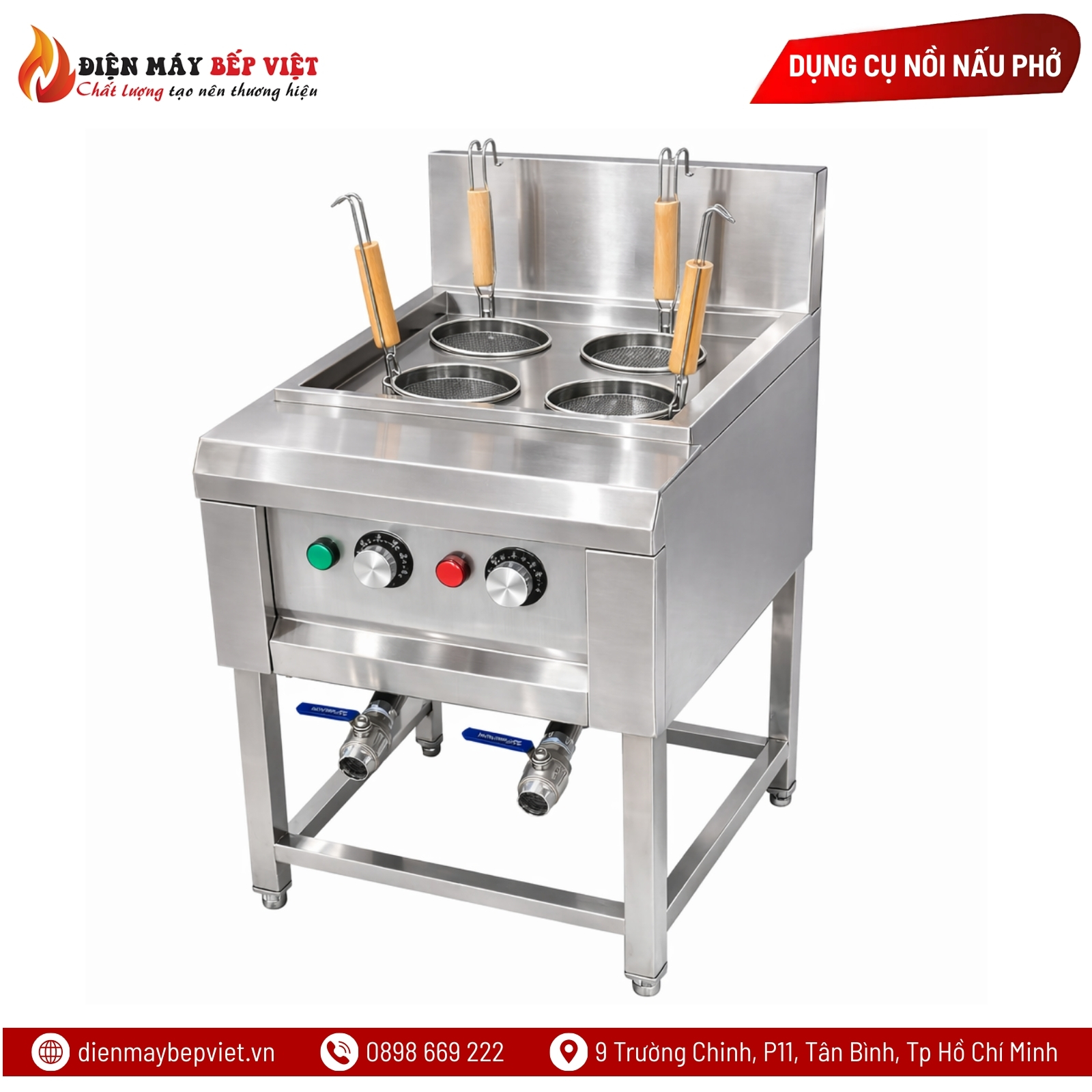 Nồi Trụng Mì Inox 304