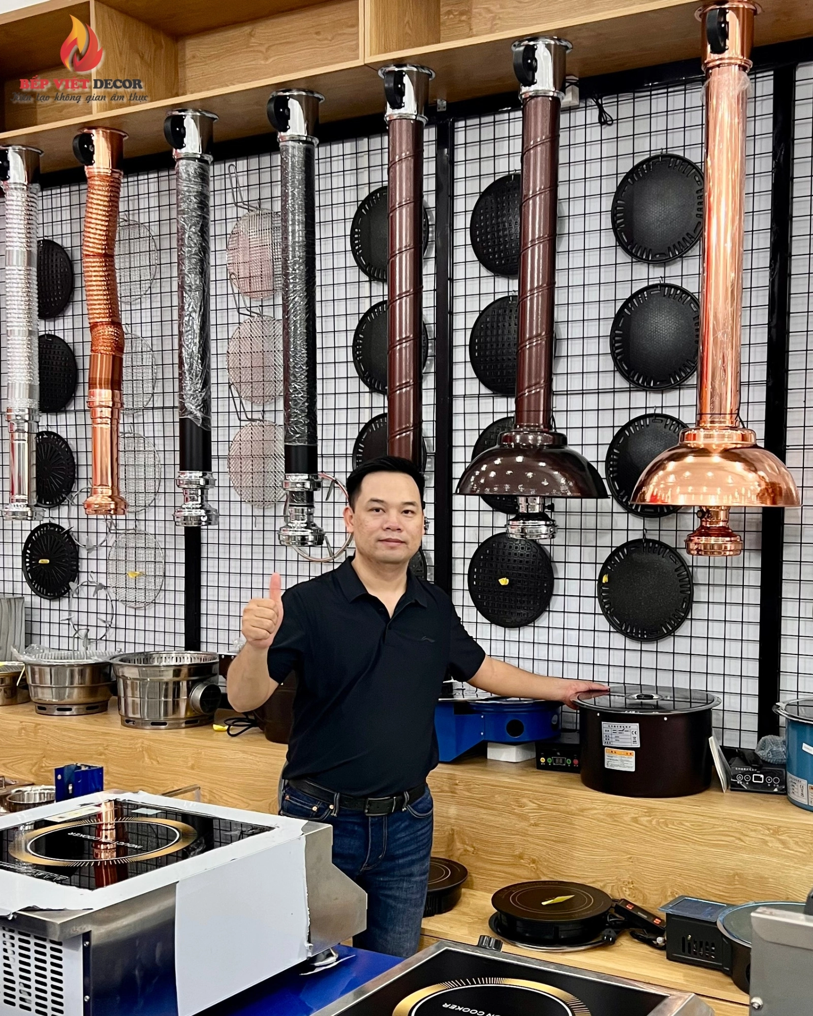 Ống Hút Khói & Chao Đèn