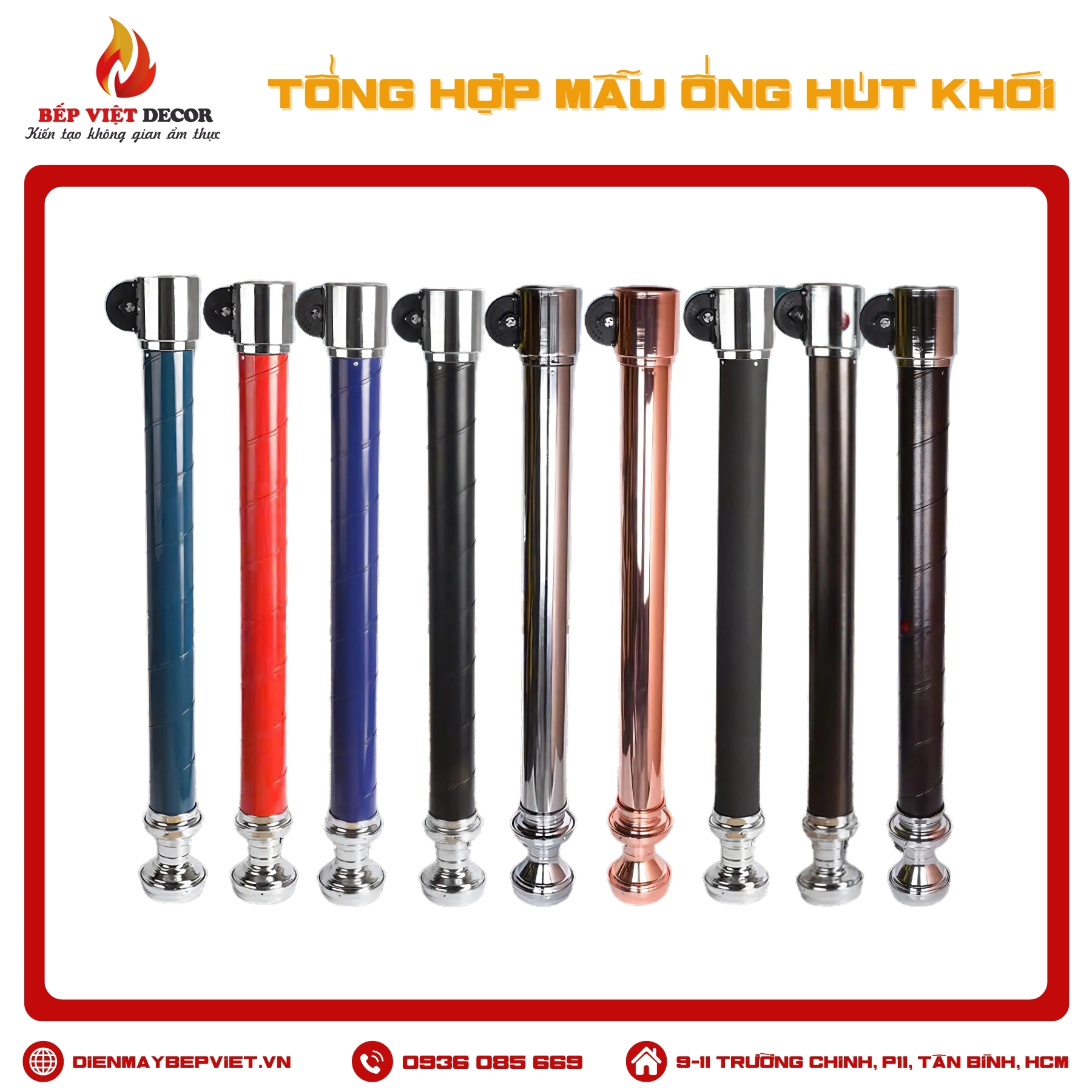 Ống Hút Khói & Chao Đèn