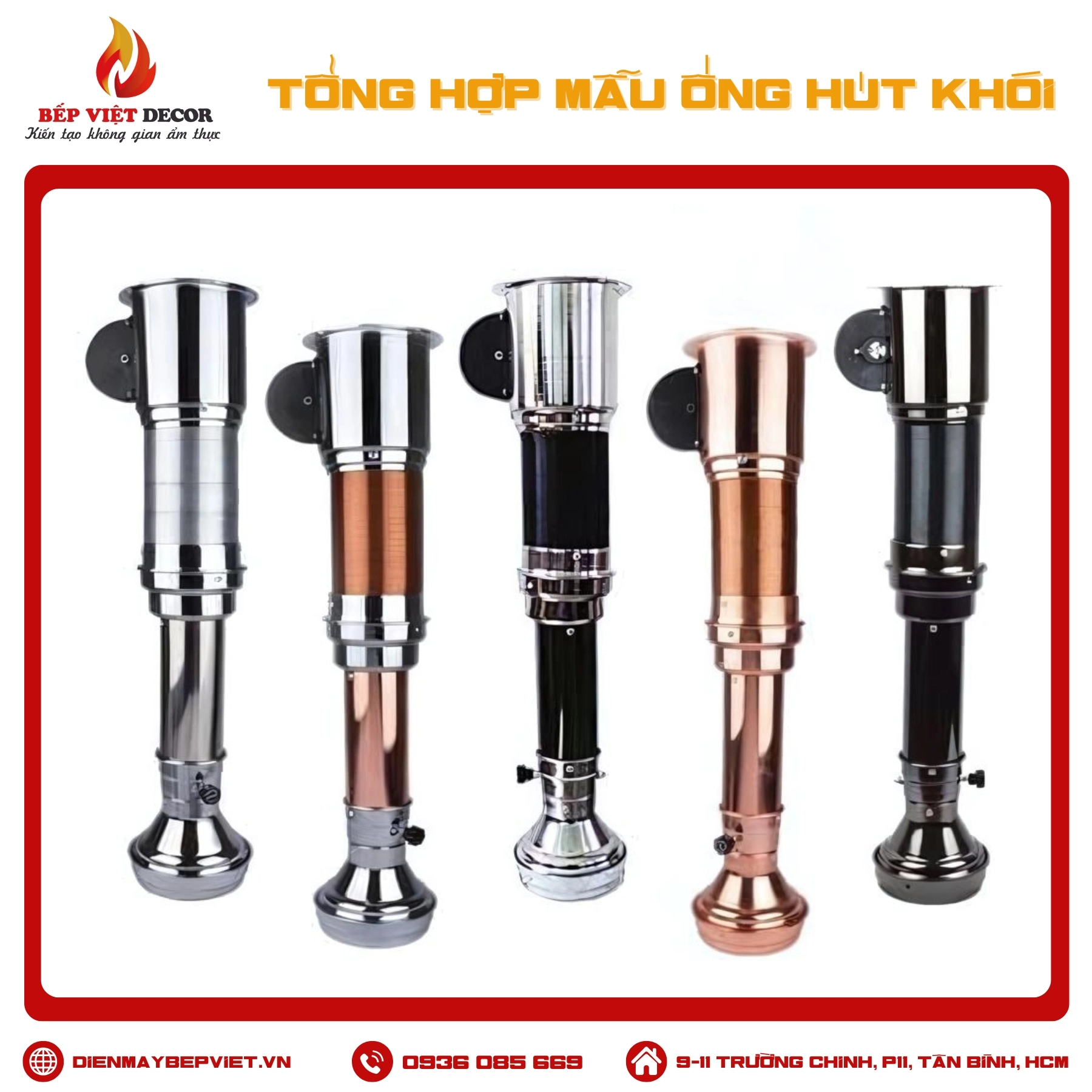 Ống Hút Khói & Chao Đèn