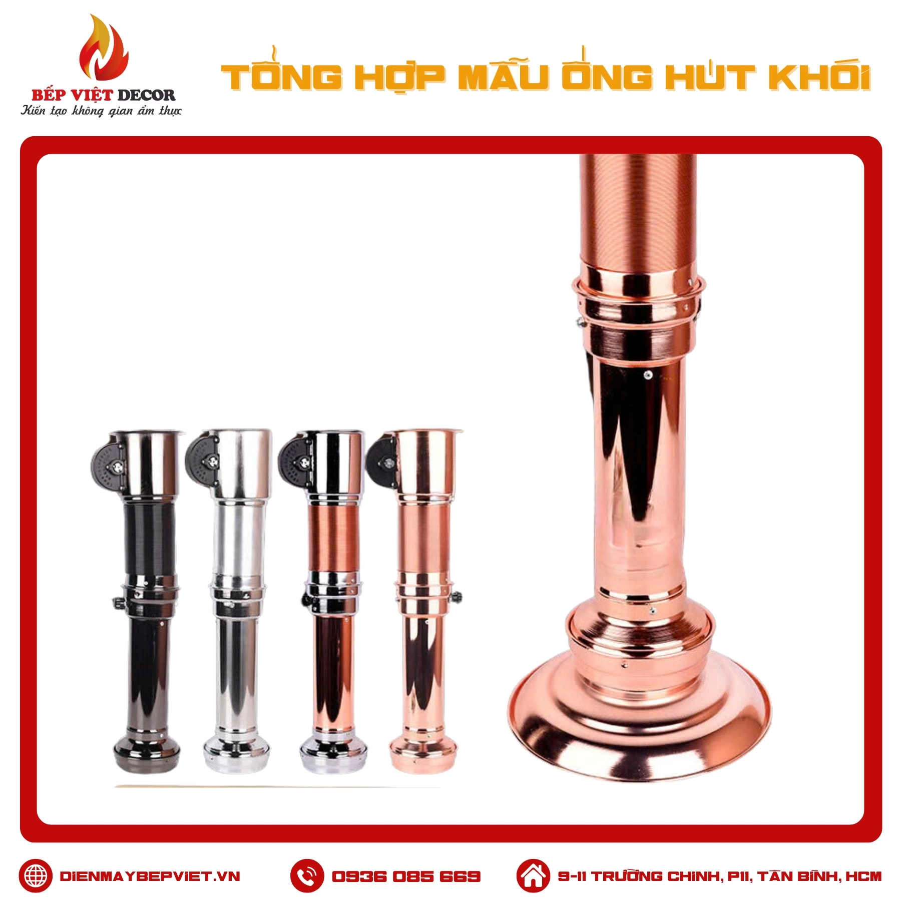 Ống Hút Khói & Chao Đèn
