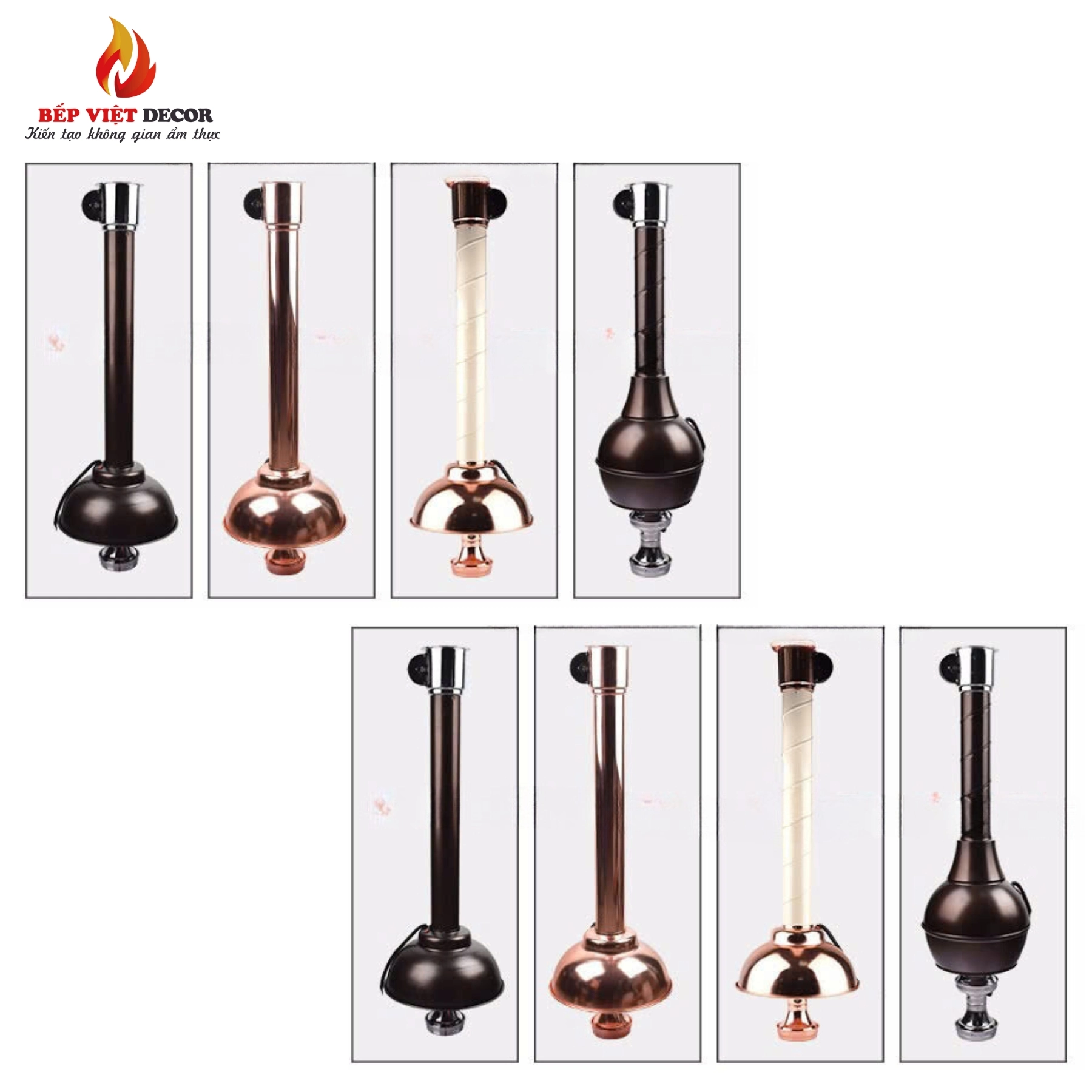 Ống Hút Khói & Chao Đèn