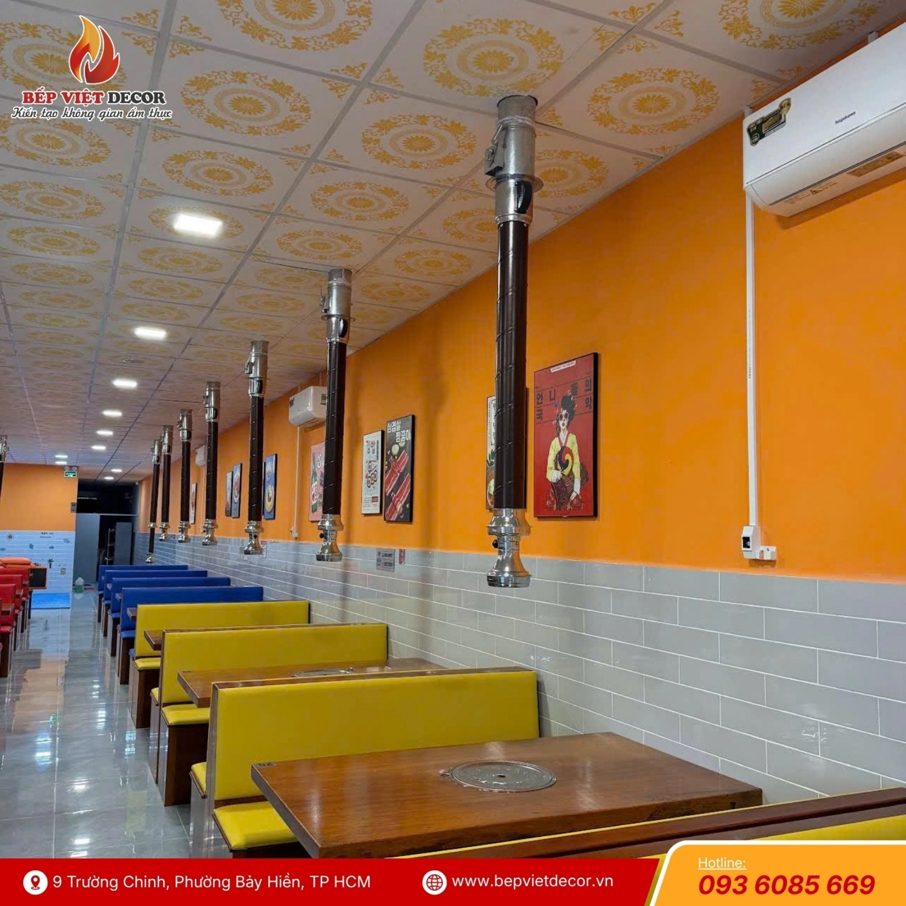 Ống Hút Khói Cứng Màu Nâu Cafe