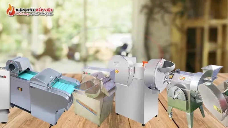Phân loại máy cắt rau củ quả