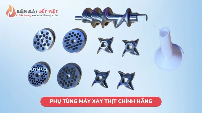 lựa chọn phụ tùng máy xay thịt chính hãng