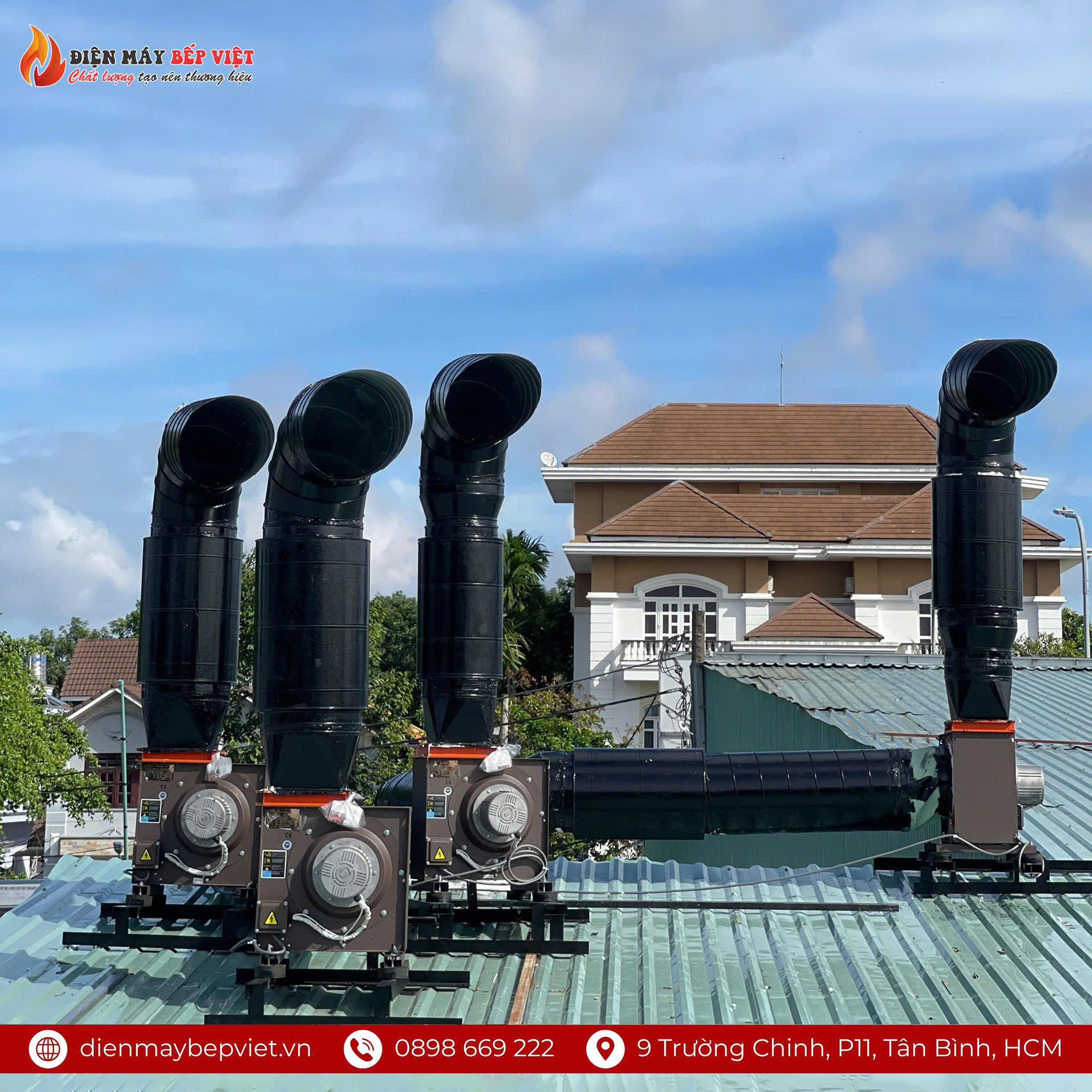 Quạt Hút Shoohan 2.0Kw 380V