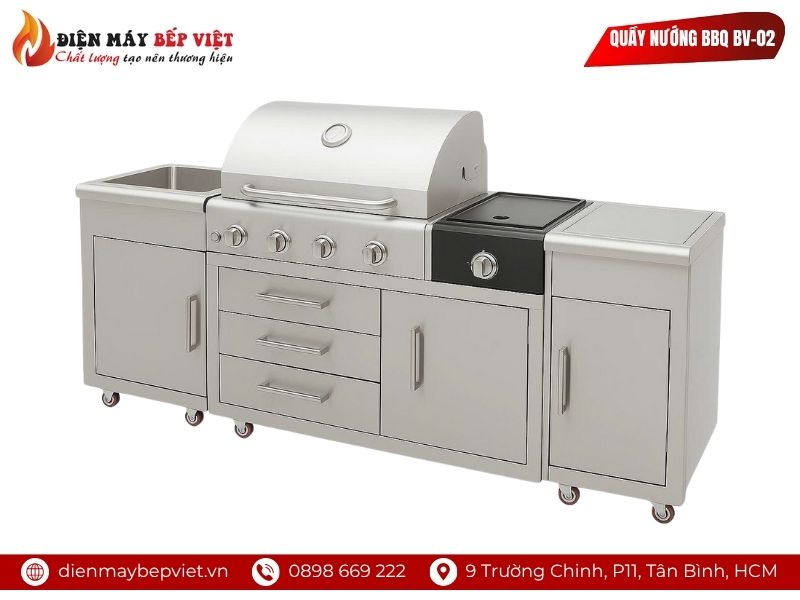Quầy Nướng BBQ BV-02