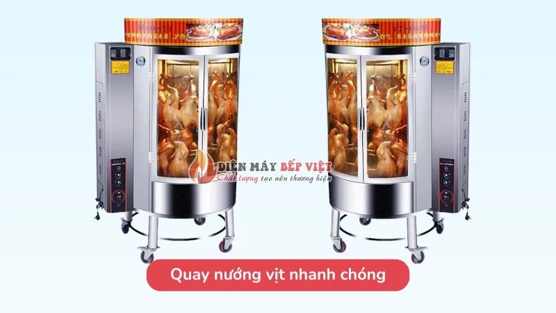 Quay nướng vịt nhanh chóng