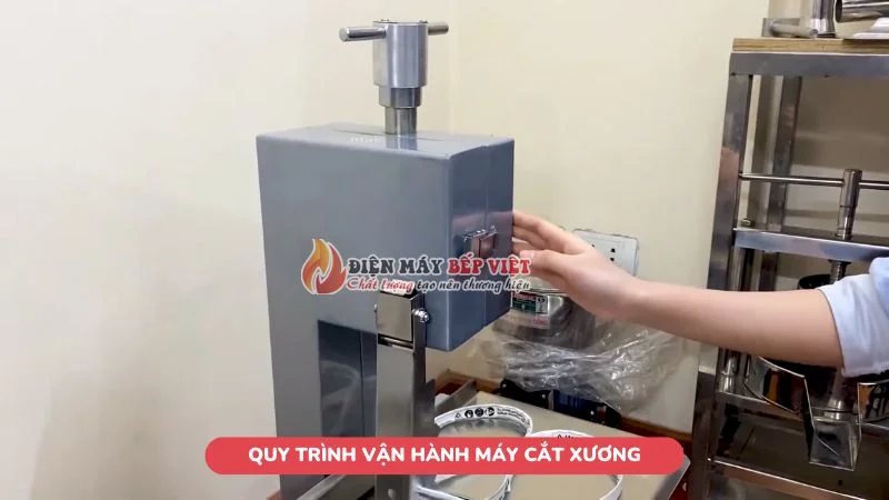 Quy trình vận hành máy cắt xương công nghiệp